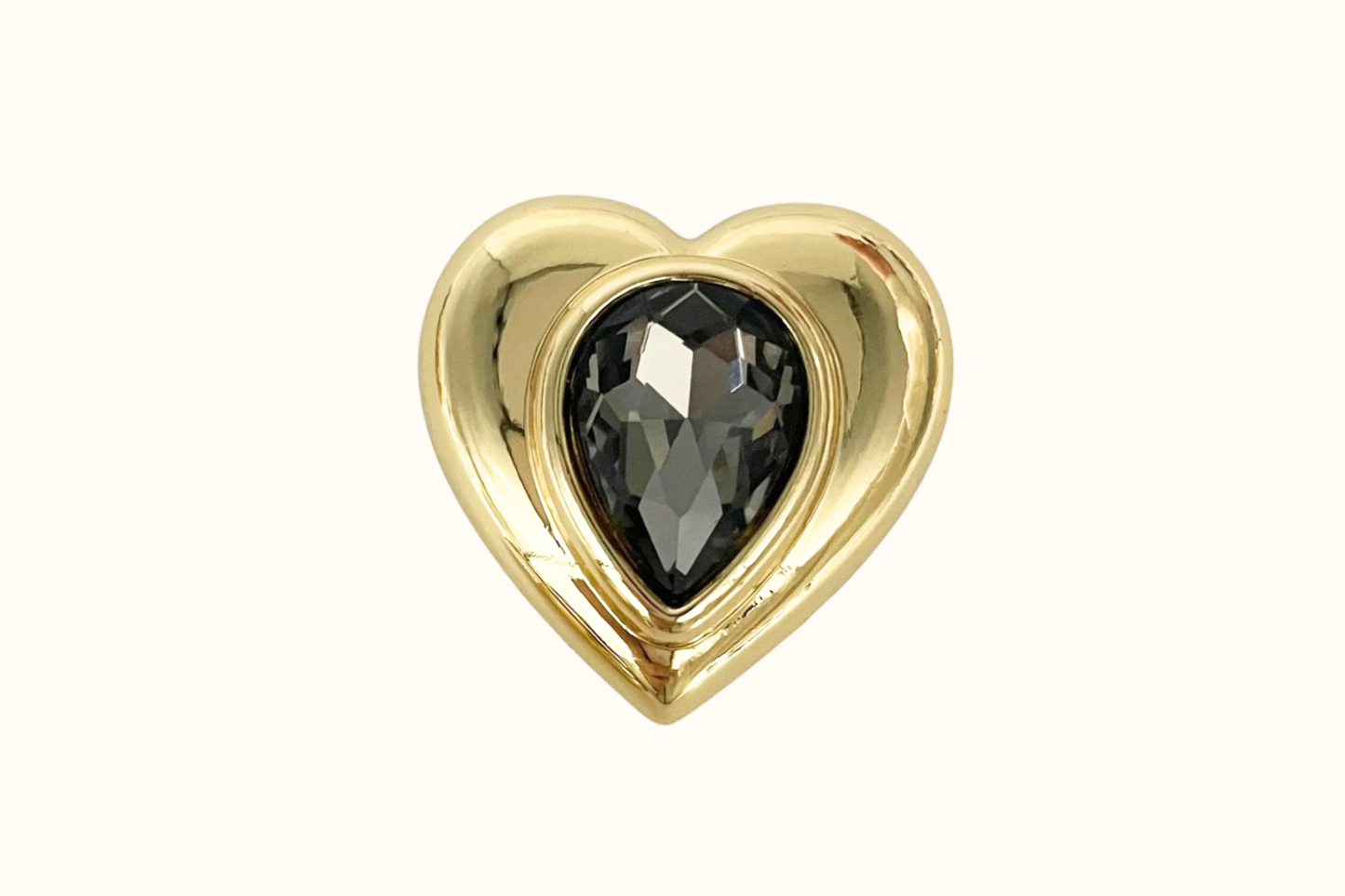 Cache-bouton – Coeur Noir