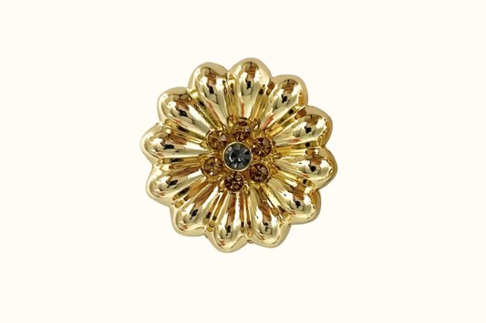 Cache-bouton – Flora Anthracite