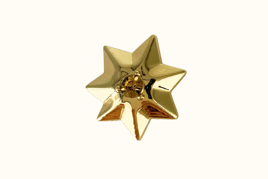 Cache-bouton – Star Gold
