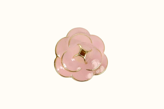 Bijoux de bouton – Flora Rose Pâle